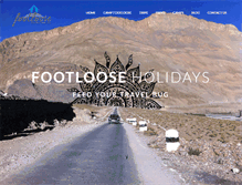 Tablet Screenshot of gofootloose.com